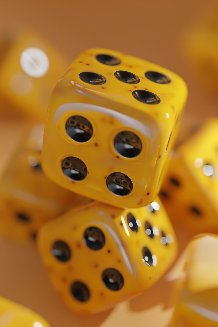 Ilustrasi mesin slot berwarna-warni dalam permainan casino online yang menarik